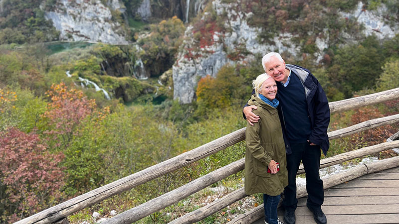 The TWS duo at Plitvice Lakes